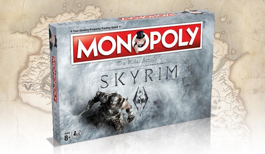 El Monopoly oficial de Skyrim llegará en 2017