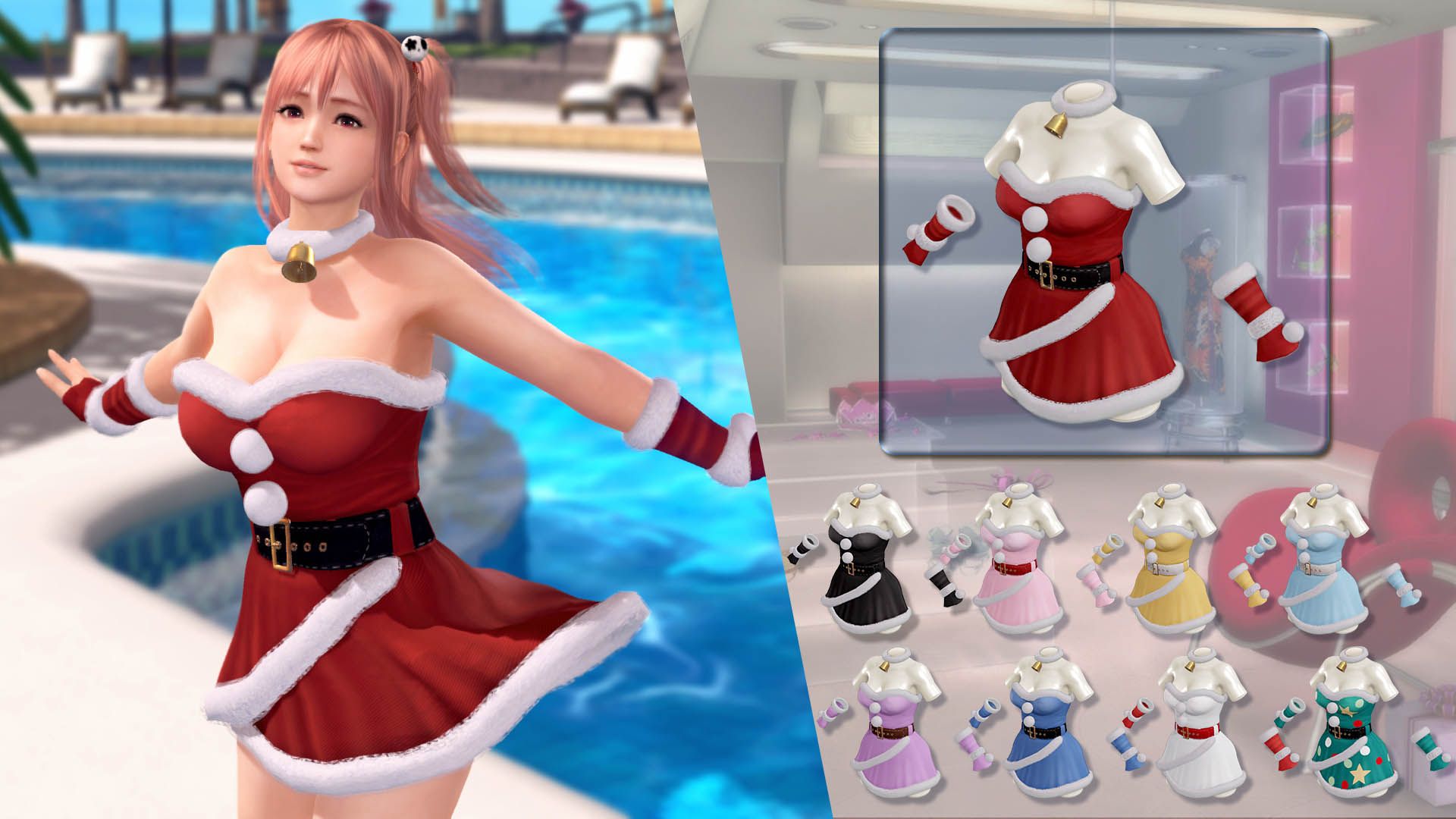 Llegan los trajes navideños a Dead or Alive Xtreme 3