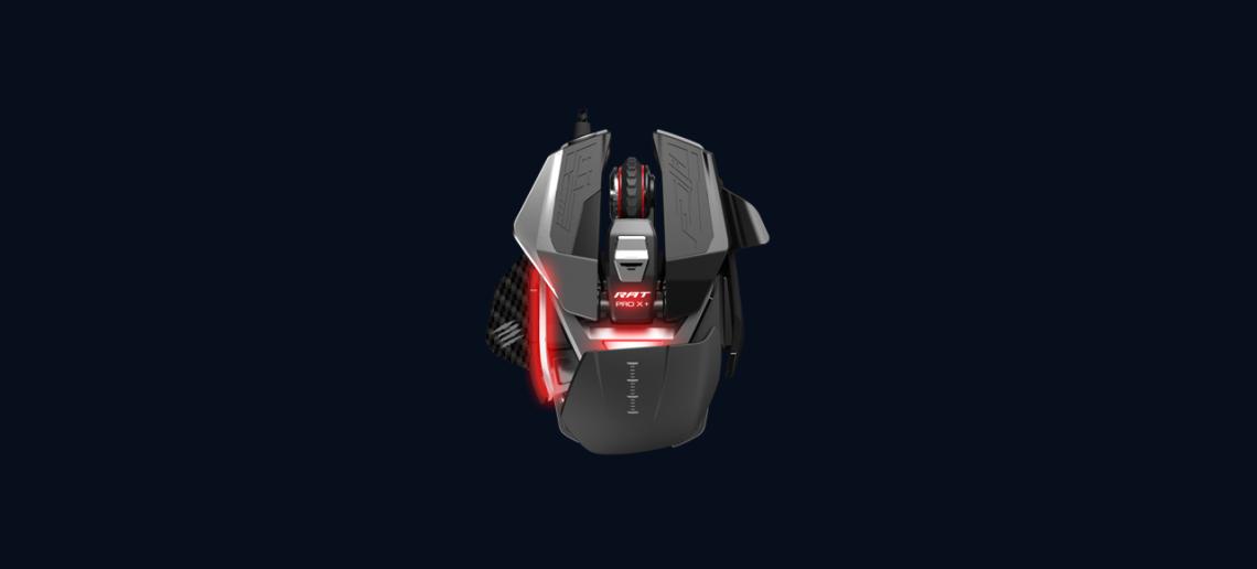 RAT Pro X+ es el nuevo mouse de Mad Catz mostrado en el CES 2017