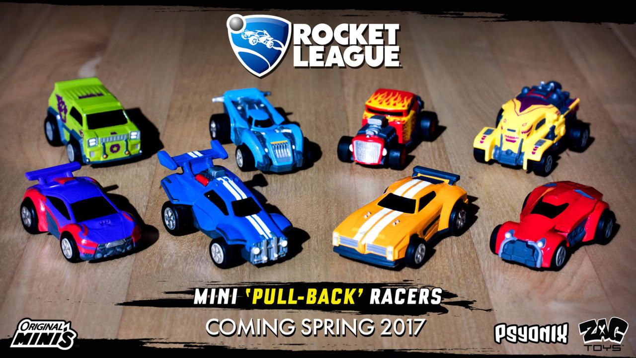 Rocket League tendrá su propia línea de juguetes