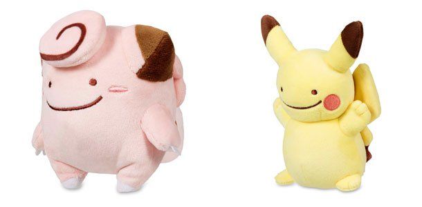 Pokémon Center lanzó una serie de coleccionables de Ditto