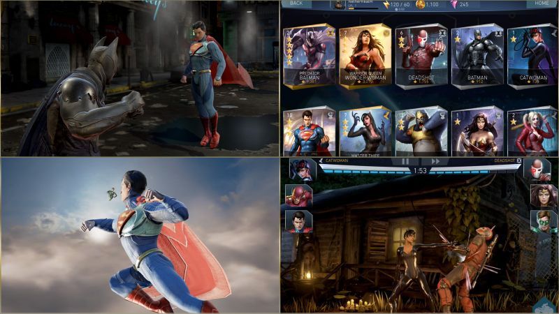 Injustice 2 contará con un nuevo sistema de combate en plataformas móviles