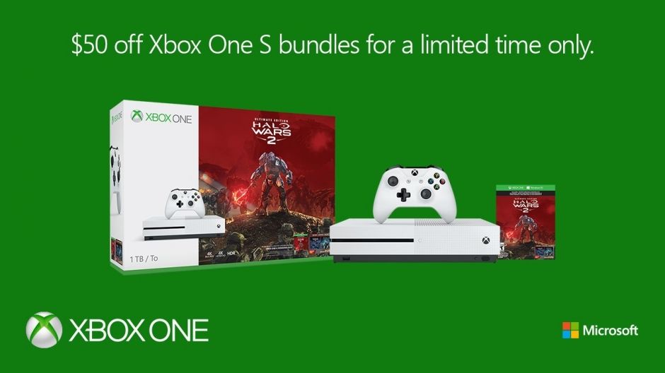 Xbox One S también rebajará su precio este mes