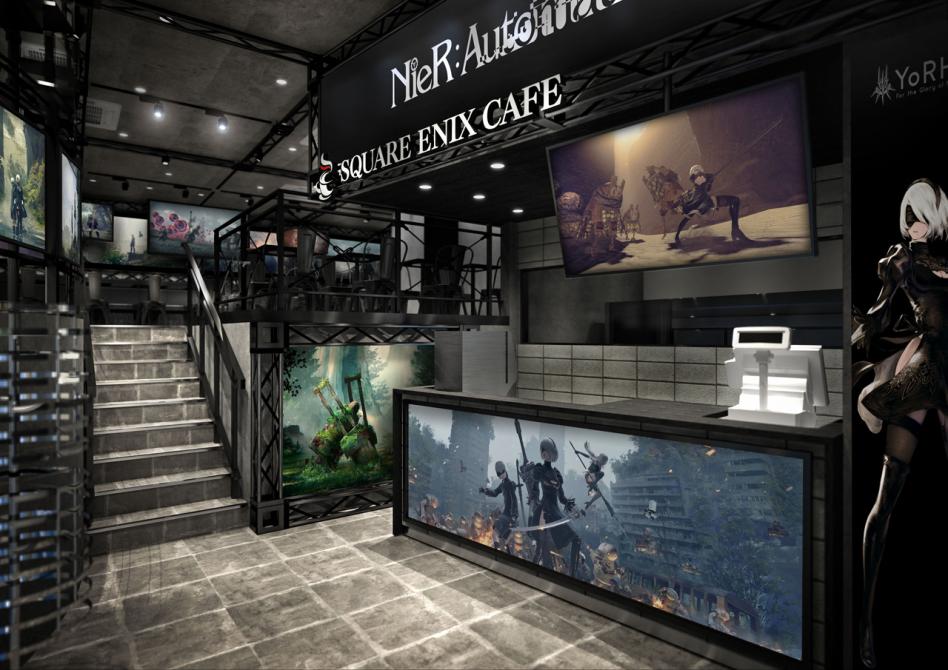 El café de Square Enix celebra la llegada de NieR: Automata