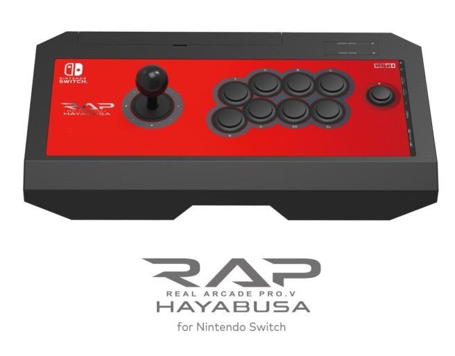 Nintendo Switch contará con un control arcade gracias a HORI