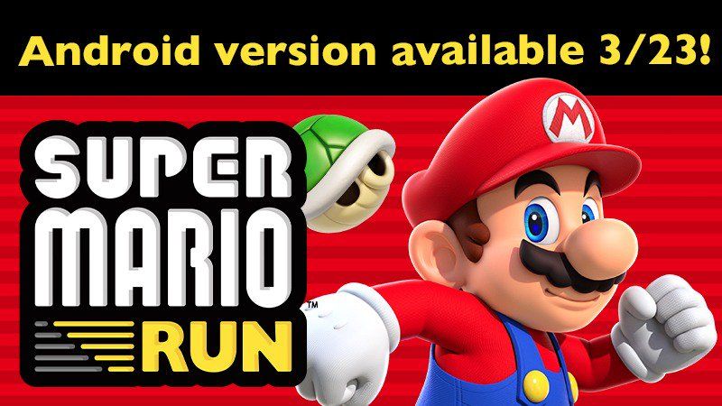 Super Mario Run confirma su fecha de lanzamiento en Android