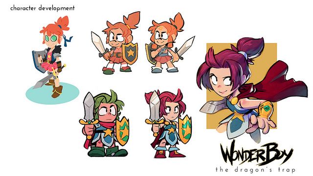 Wonder Girl estará disponible en Wonder Boy: The Dragon’s Trap