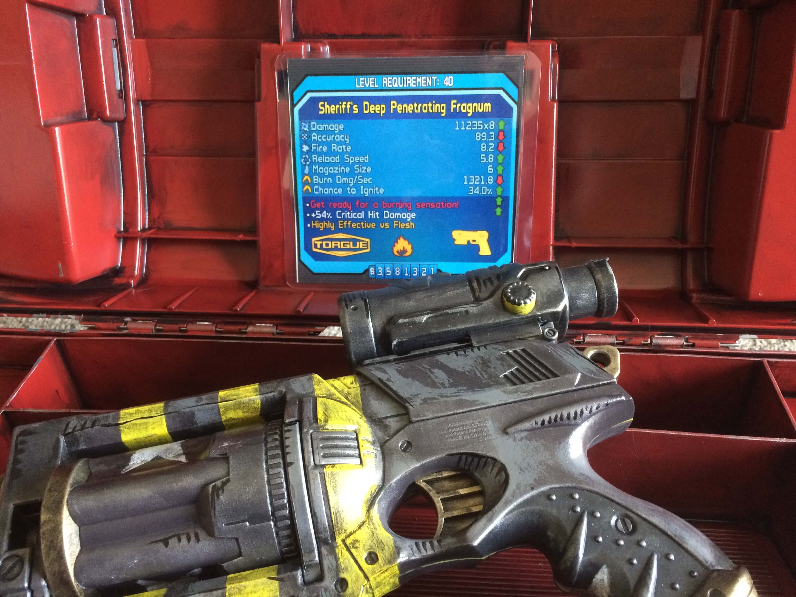 Mira esta increíble loot box de Borderlands realizada por un fan