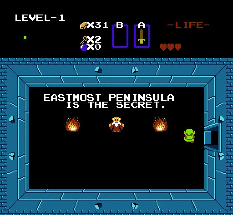 Nintendo corrigió un error presente en The Legend of Zelda 30 años después de su lanzamiento