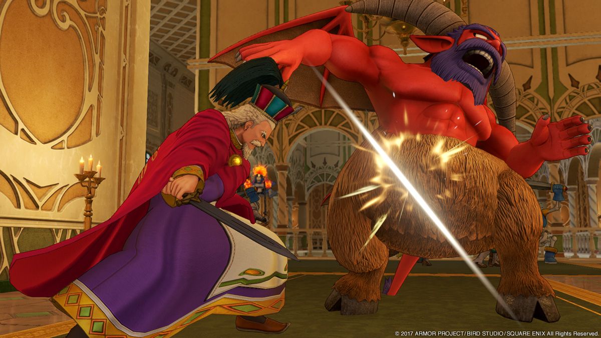 Mira estos nuevos personajes presentados para Dragon Quest XI
