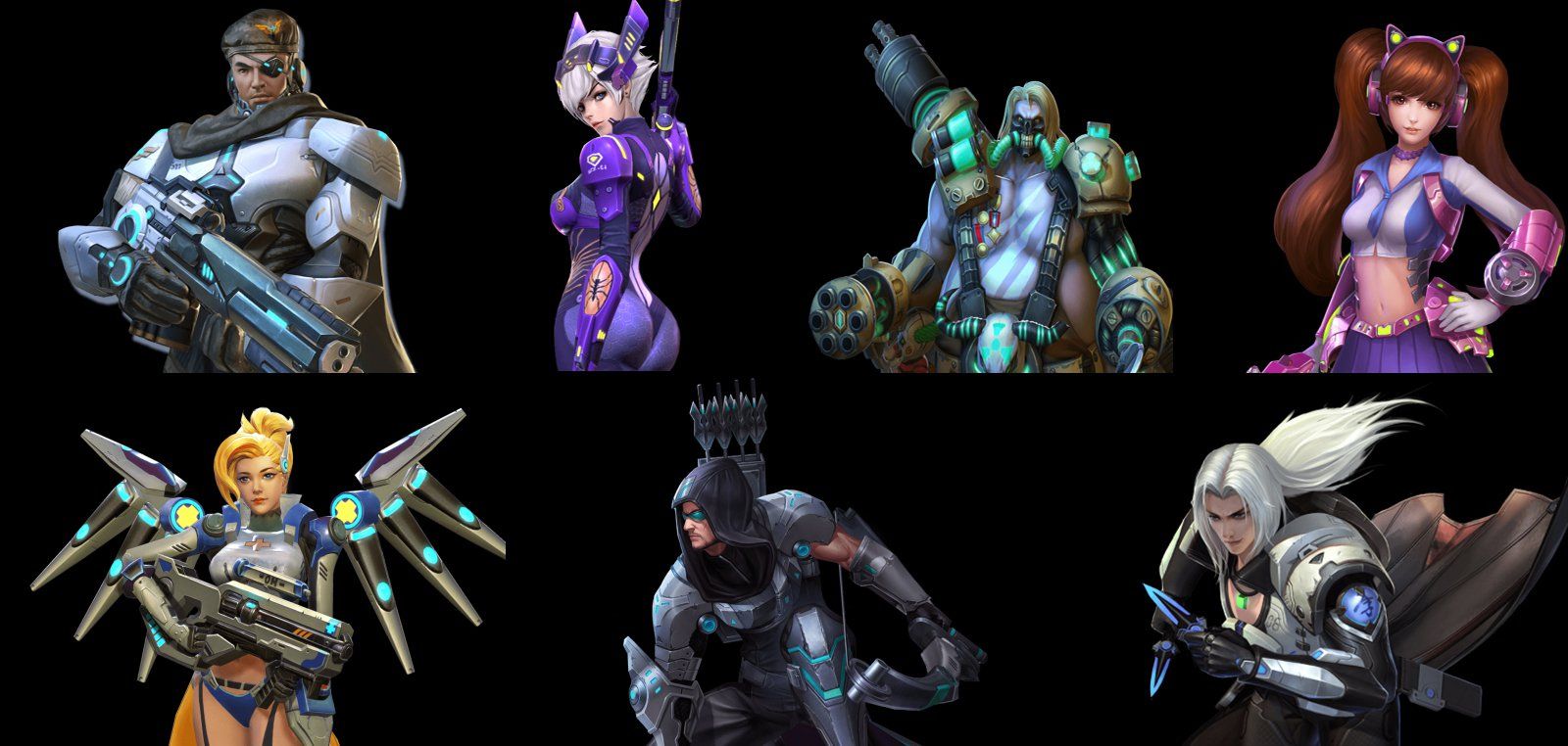 Hero Mission es la copia china de Overwatch