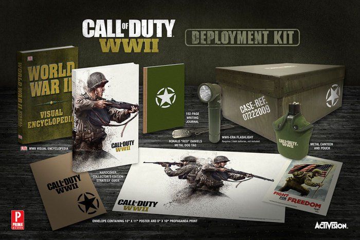Mira este increíble pack de colección para Call of Duty: WWII