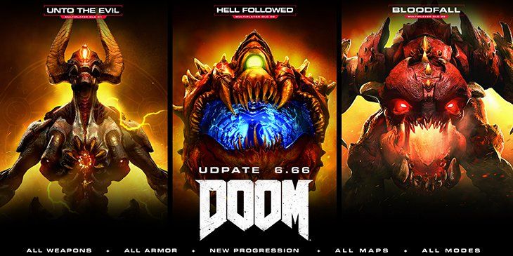 El DLC de DOOM está disponible de forma gratuita
