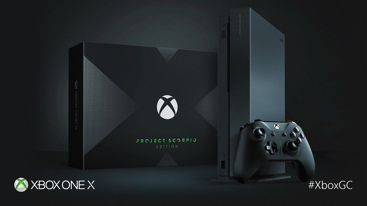 Así es el Xbox One X Project Scorpio Edition