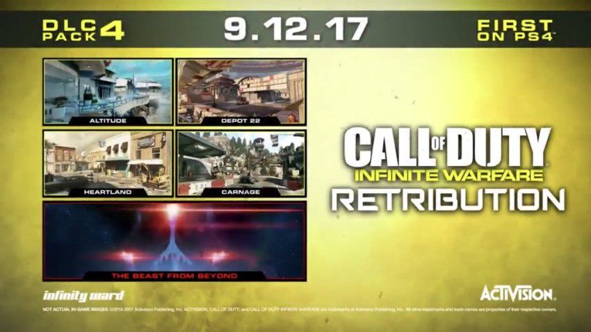 El último DLC para Call of Duty: Infinite Warfare confirma su fecha de lanzamiento