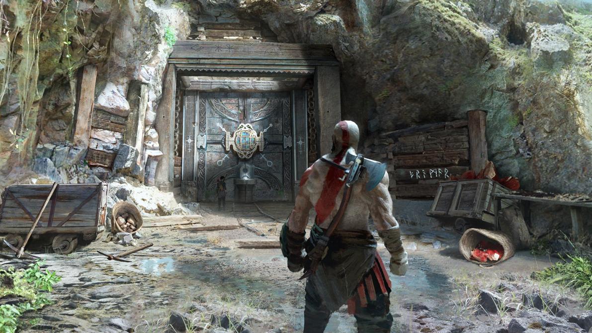 Mira el nuevo arte de God of War con las ruinas de Midgard