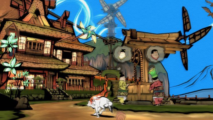 Capcom lanzó nuevas imágenes de Okami HD