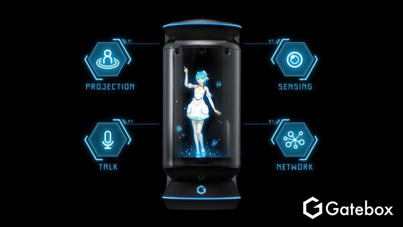 ¿Vivir con tu personaje favorito? Gatebox Virtual Home Robot