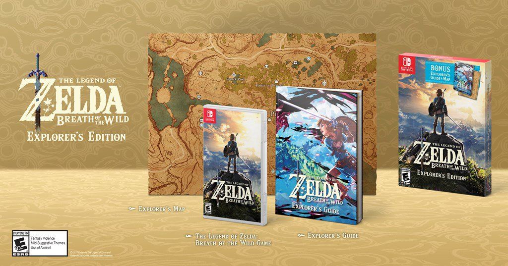 Se revela la nueva edición de Zelda: Breath of the Wild
