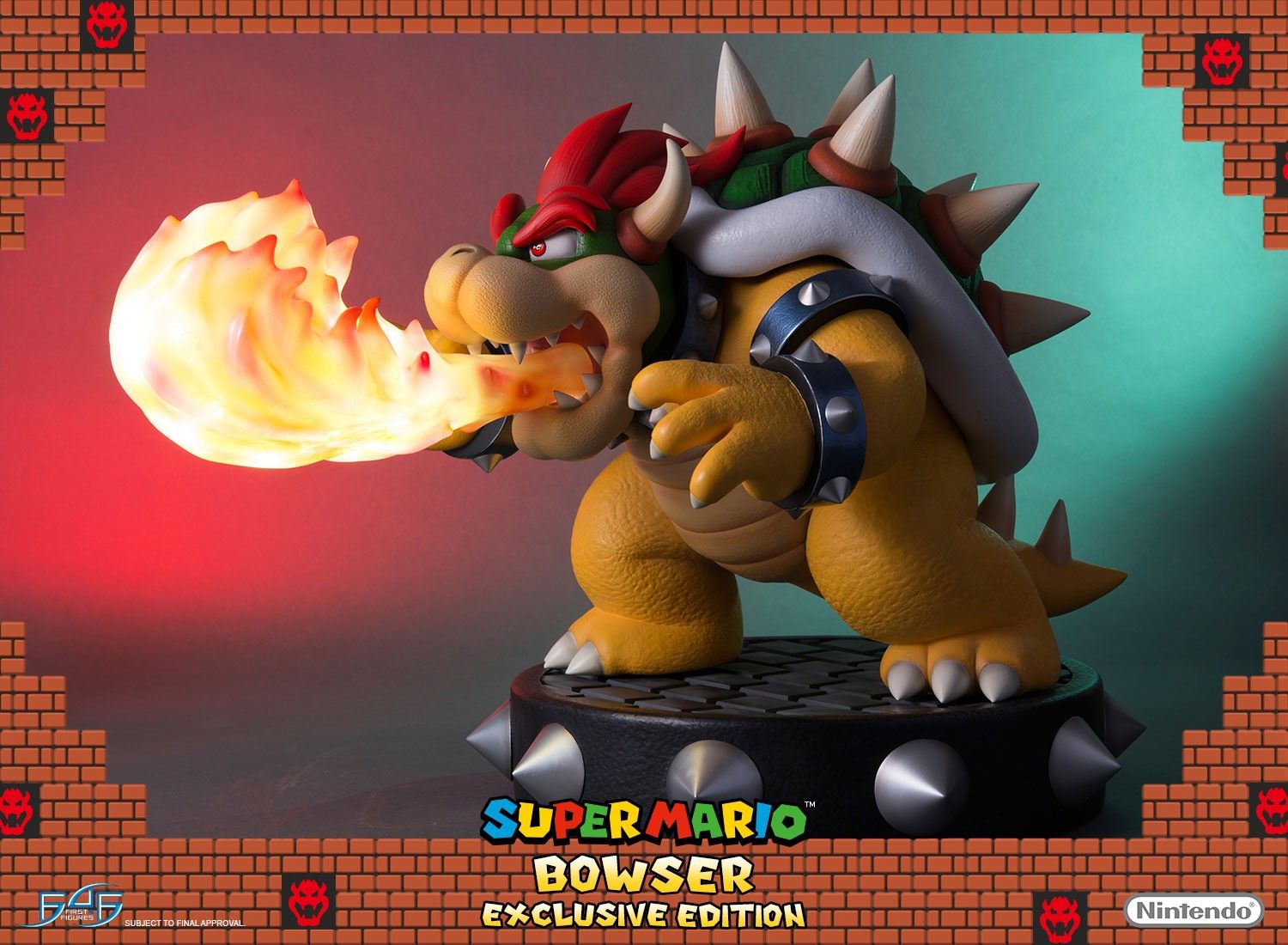 First 4 Figures nos muestra una enorme figura de Bowser