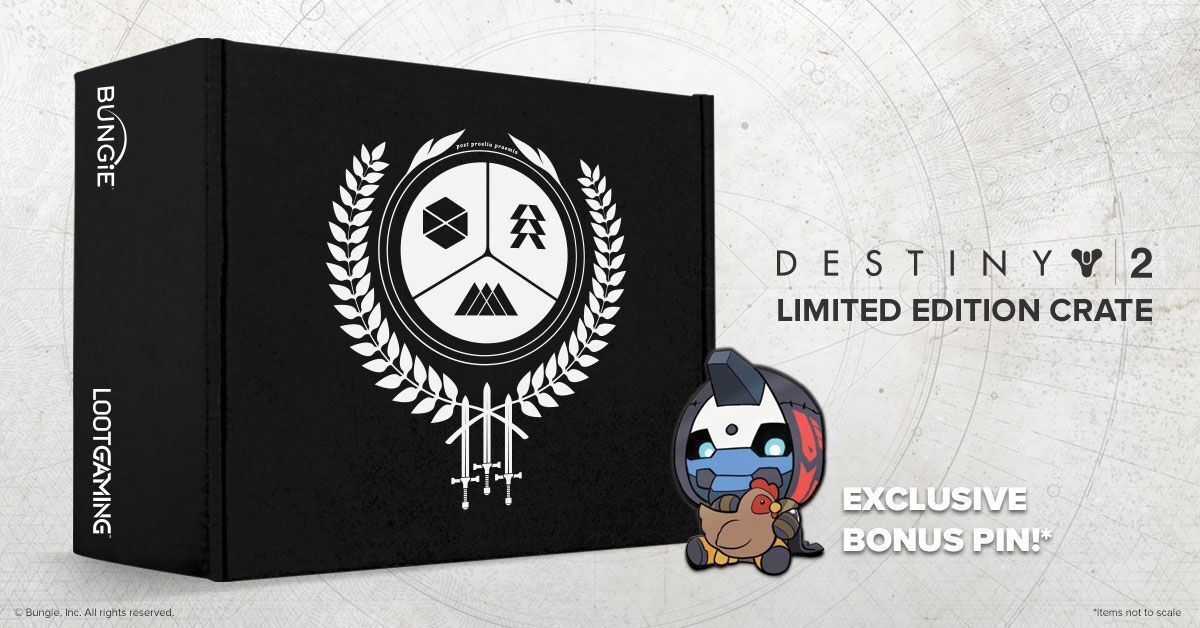 Loot Crate presenta su caja exclusiva de Destiny 2