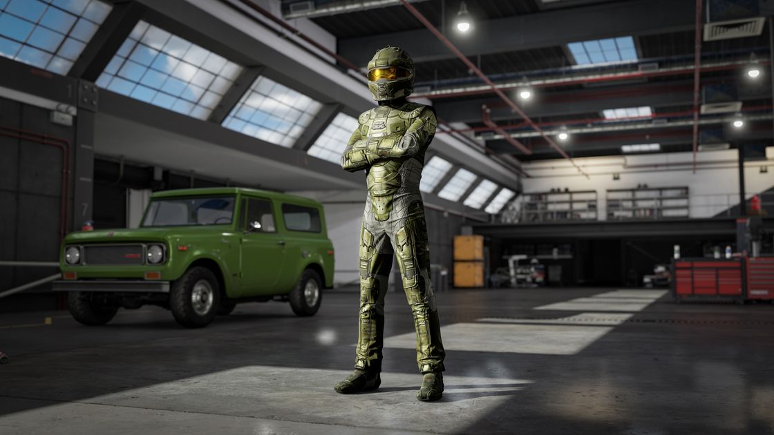 La armadura del Master Chief llega a Forza Motorsport 7