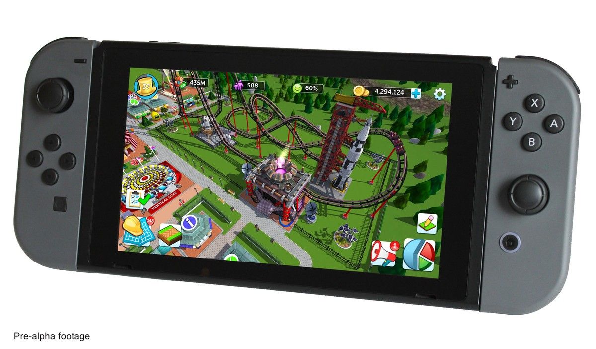 Atari y Nvizzio confirman RollerCoaster Tycoon en Nintendo Switch