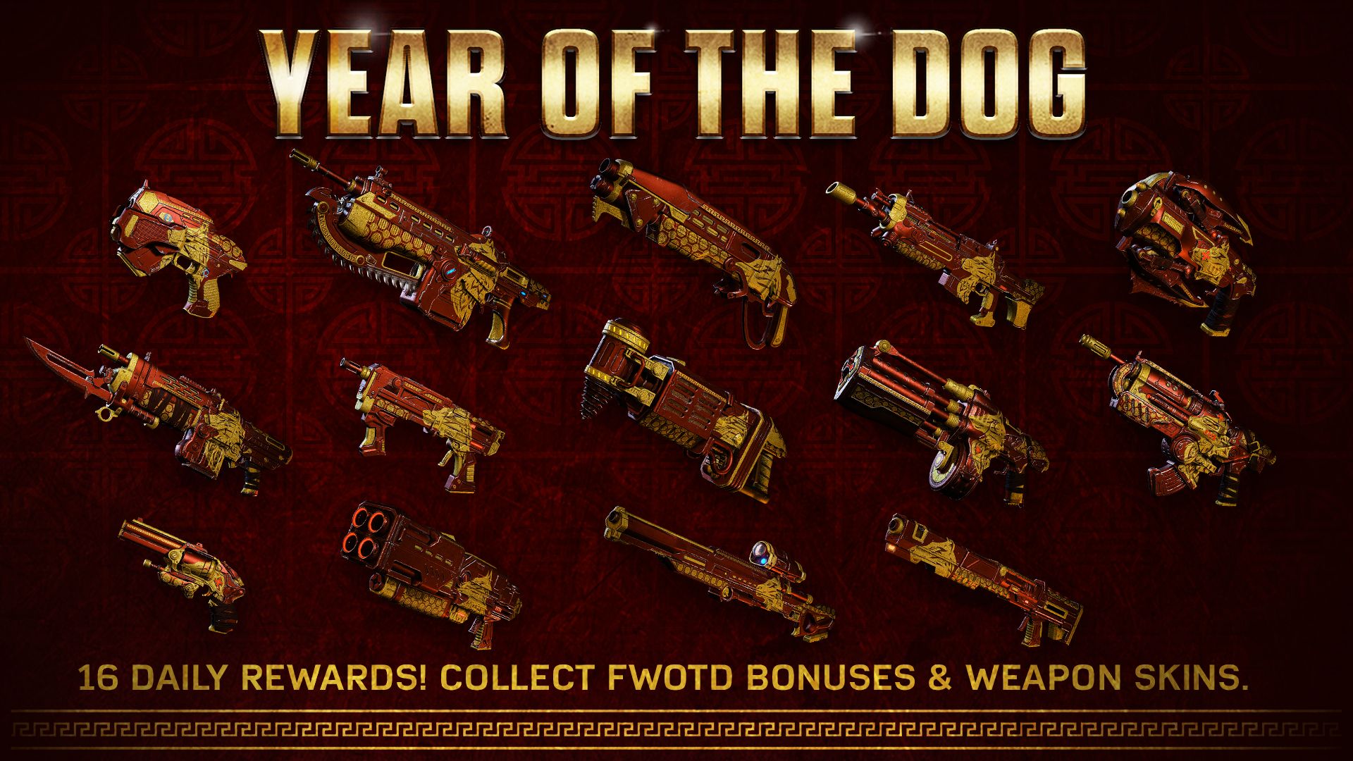 Únete a la celebración del Año del Perro en el nuevo evento de Gears of War 4