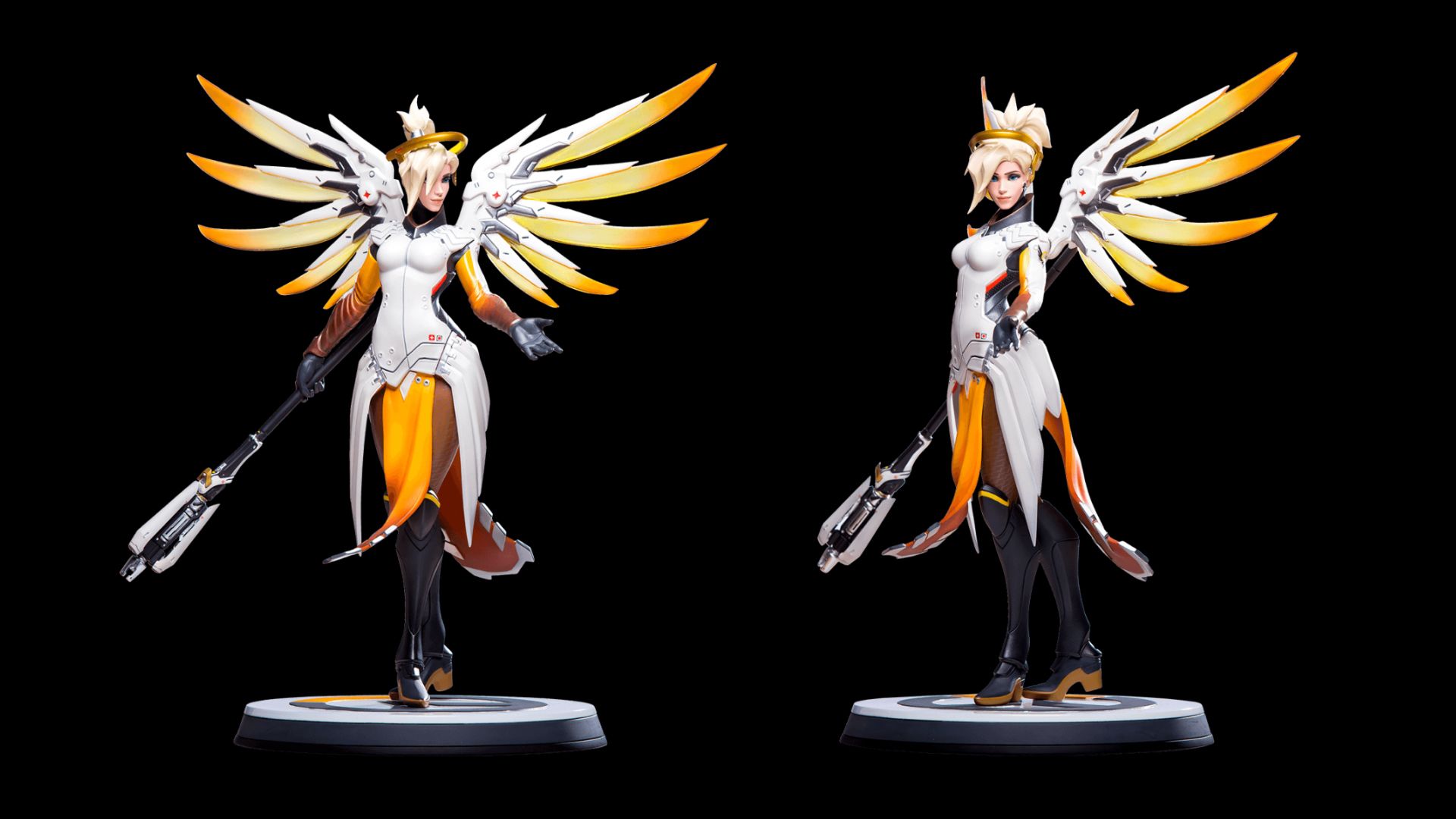 Mira esta impresionante figura de Mercy de Overwatch