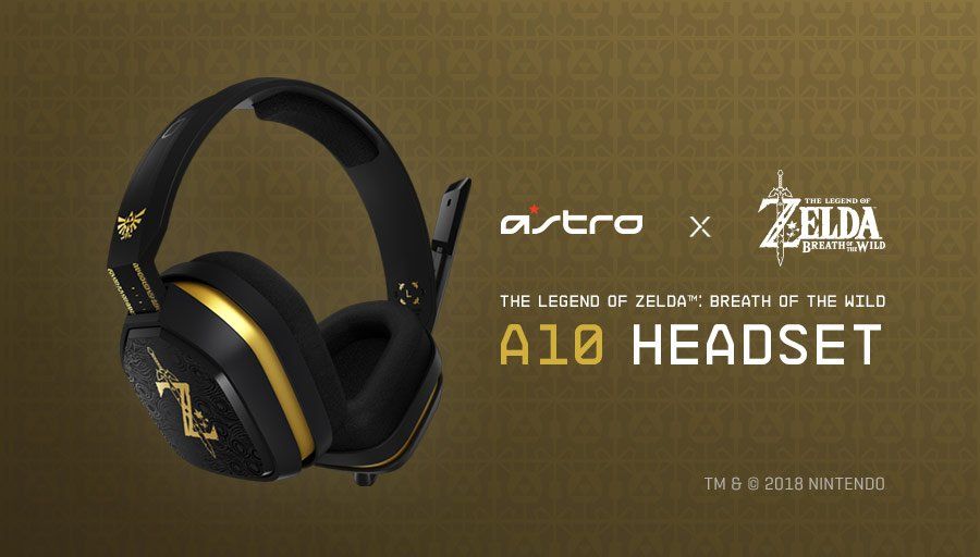 ASTRO presenta su headset basado en The Legend of Zelda: Breath of the Wild