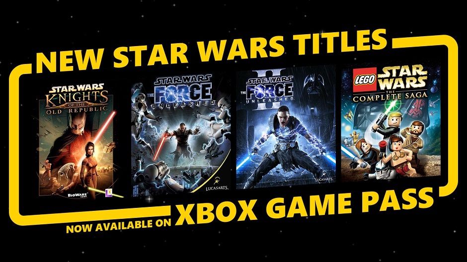 Algunos juegos de Star Wars llegan a Xbox Game Pass