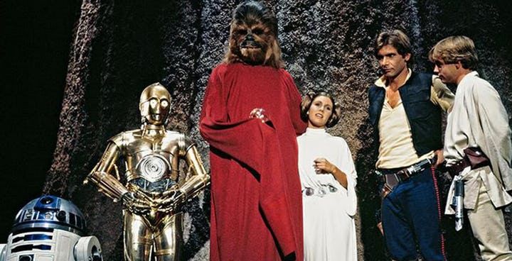 Recordamos un poco a Star Wars y su especial de navidad