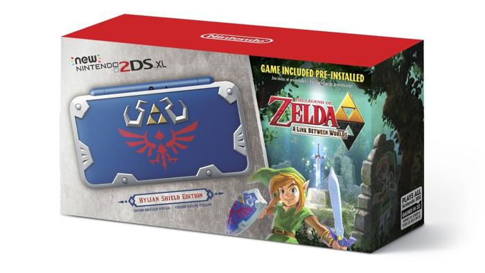 Nintendo of America revela la New 2DS XL Hylian Shield Edition