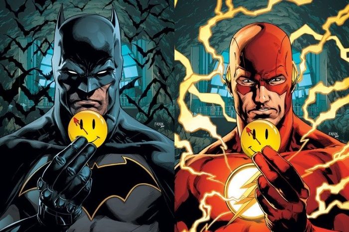 Batman y The Flash se encargan de resolver un misterio relacionado con Watchmen