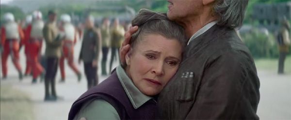 Se revelan dos escenas de la general Leia Organa en Star Wars – Episode VIII
