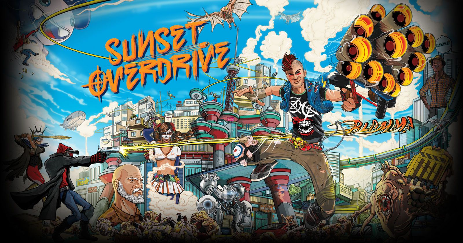 Sunset Overdrive pudo tener algunas ventajas en PlayStation 4 según Insomniac