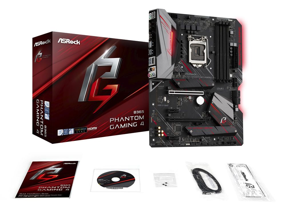 Llega B365 PHANTOM GAMING 4 de ASRock