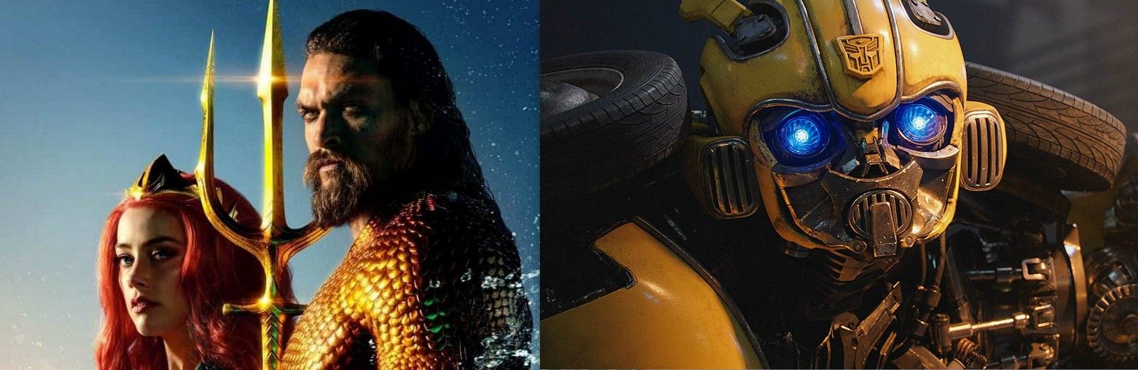 Bumblebee lidera la taquilla mundial mientras Aquaman se acerca a los $1000 Millones.