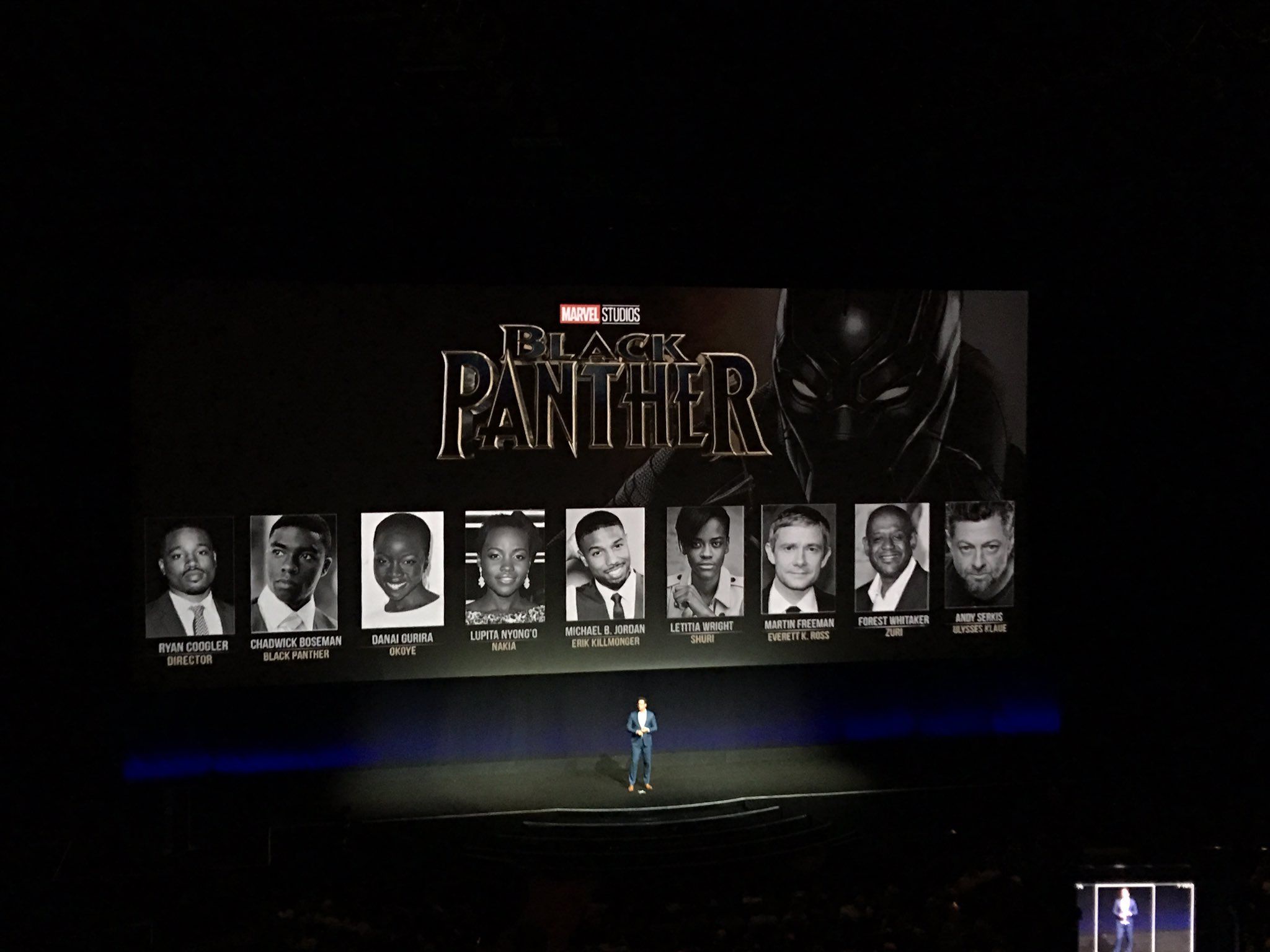 Mira la primera imagen oficial de Black Panther; Shuri confirmada para la película