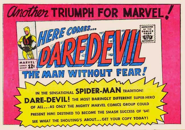 Hace 52 años se lanzó el primer número de Daredevil