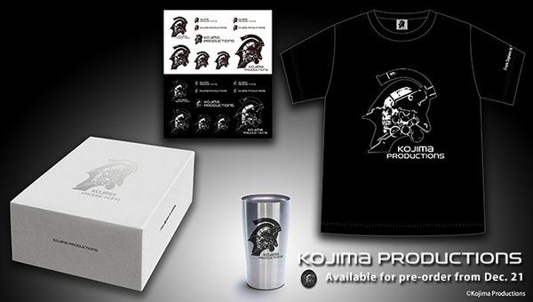 Hideo Kojima muestra merchandising de su nuevo estudio