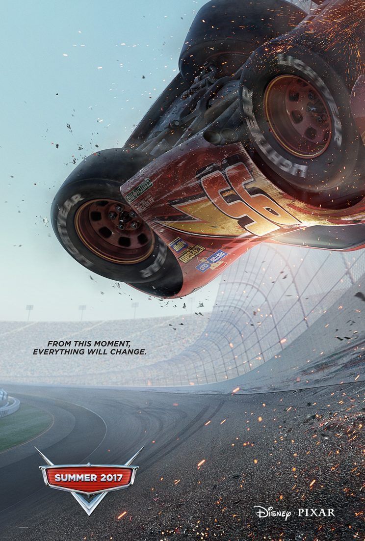 ¿Ya viste los dos nuevos pósters para Cars 3?