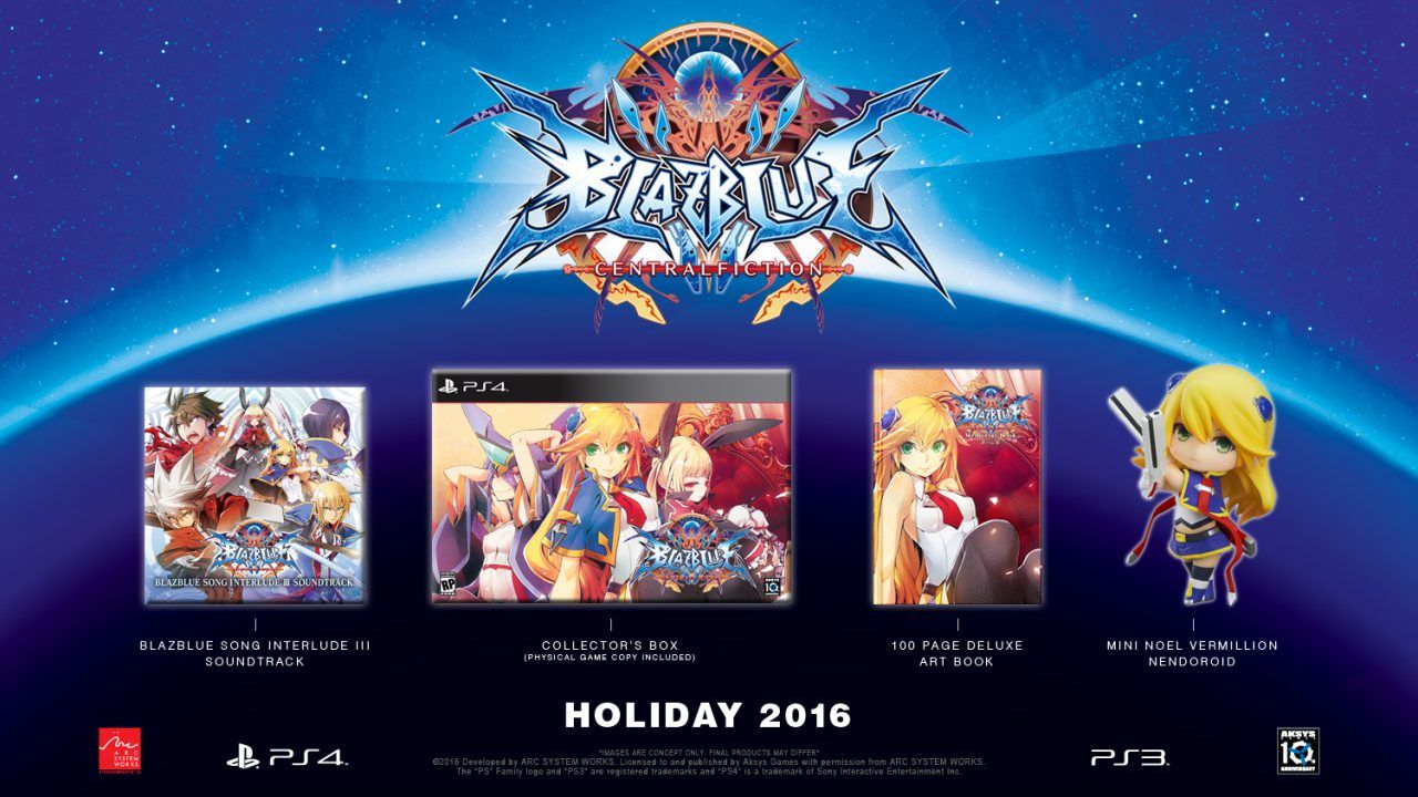 BlazBlue: Central Fiction para tendrá edición limitada en América