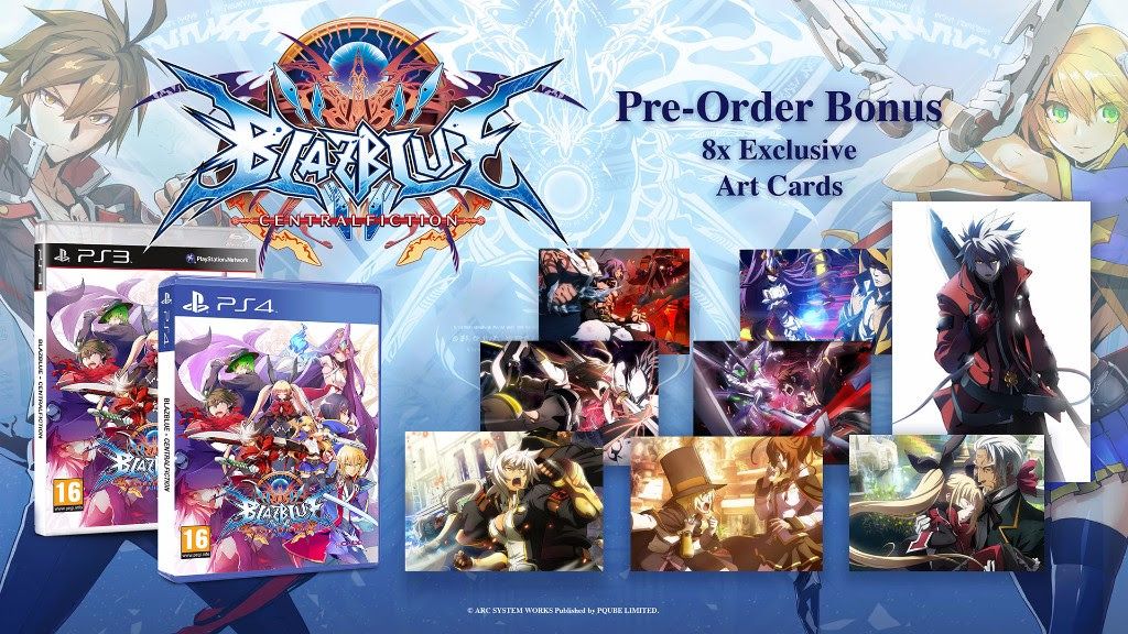 BlazBlue: Central Fiction se lanzará el 4 de noviembre para PlayStation 3/4 en Europa
