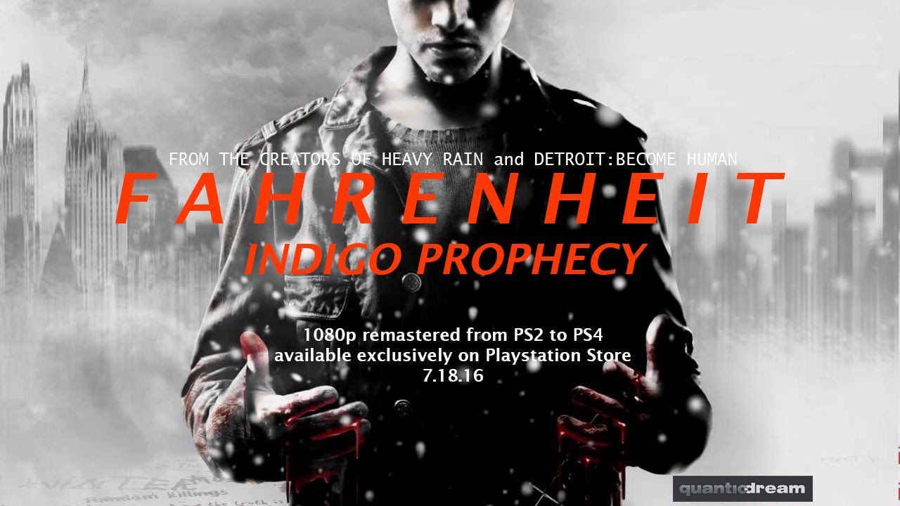 Indigo Prophecy tendrá una remasterización en PlaySTation 4