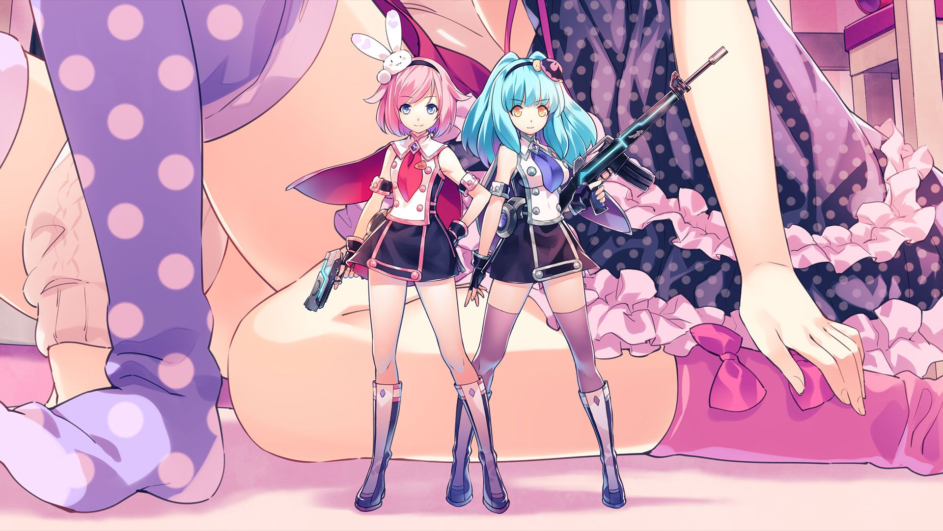 Primera imagen del nuevo juego de “armas x chicas guapas” de Compile Heart y Shade