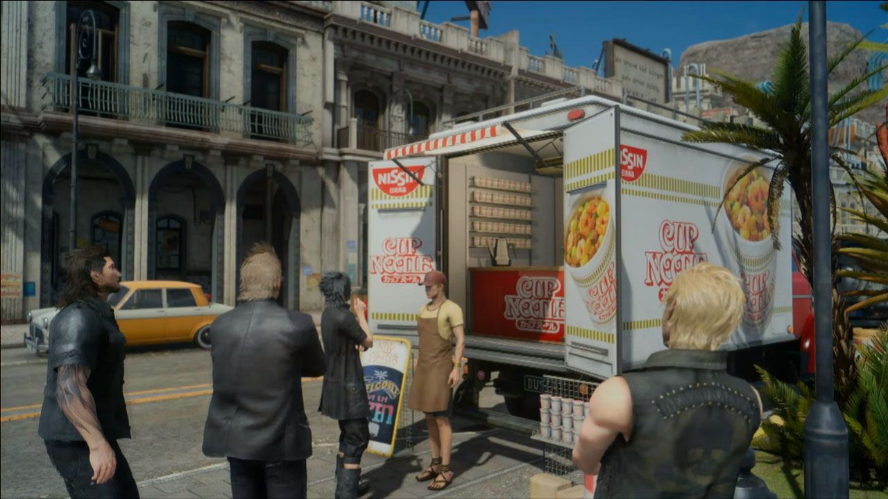 Final Fantasy XV soportará PlayStation 4 Pro y colabora con Cup Noodle