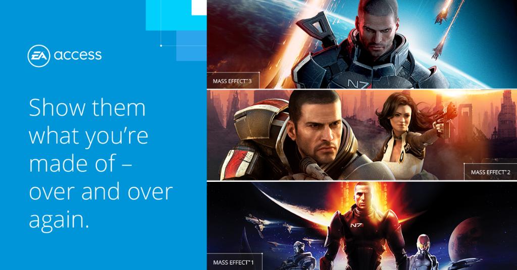 Mass Effect 2 y Mass Effect 3 llegan oficialmente a EA Access