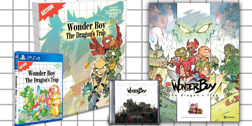 Mira la edición de colección de Wonder Boy: The Dragon’s Trap