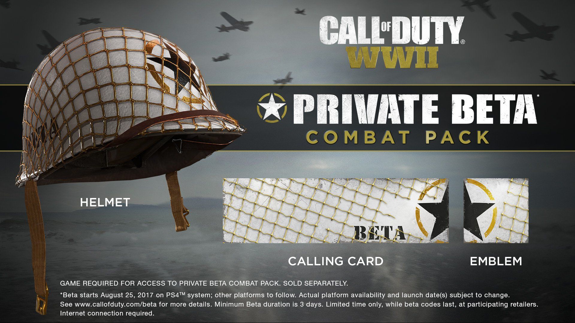 Conoce las recompensas al jugar la beta de Call of Duty: WWII